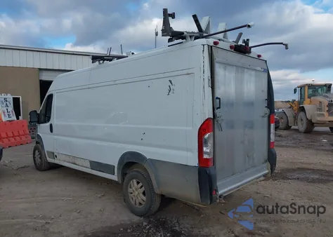 2017 Ram Promaster 3500 Cargo Van High Roof 159 Wb Ext z USA, uszkodzony, nr VIN 3C6URVJG7HE523817